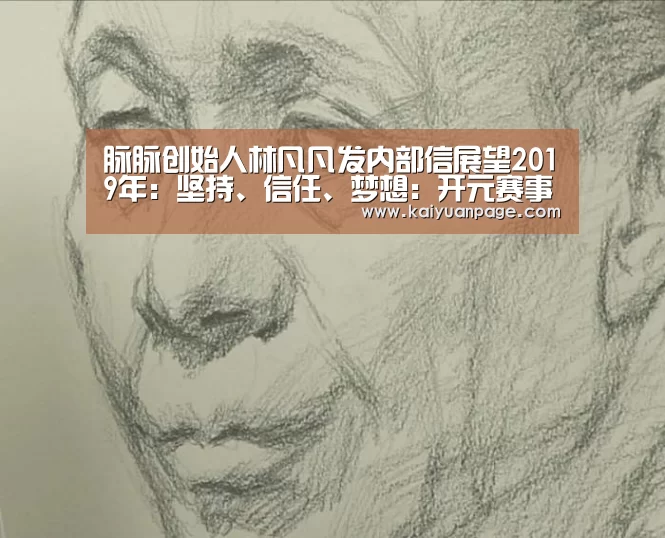 脉脉创始人林凡凡发内部信展望2019年:坚持、信任、梦想:开元赛事(图2) 开元赛事